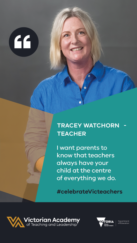 Victorian Academy of Teaching and Leadership Visibility toolkit digital asset featuring Tracey Watchorn