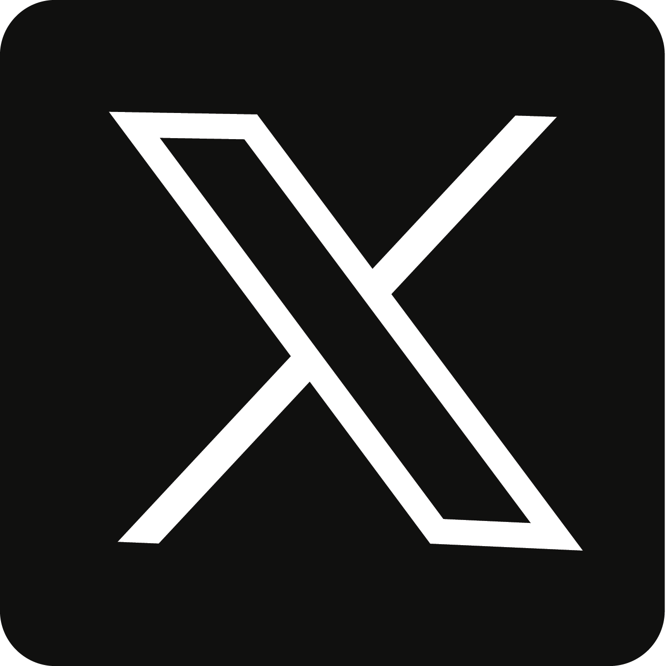 X (formerly Twitter) logo
